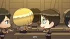 Shingeki no Kyojin: Chimi Kyara Gekijou - Tondeke! Kunren Heidan episodio 5