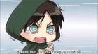 Shingeki no Kyojin: Chimi Kyara Gekijou - Tondeke! Kunren Heidan episodio 7