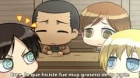 Shingeki no Kyojin: Chimi Kyara Gekijou - Tondeke! Kunren Heidan episodio 8