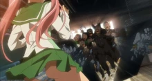 Highschool of the Dead Latino episodio 13