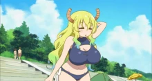 Kobayashi san Chi no Maid Dragon Latino episodio 14