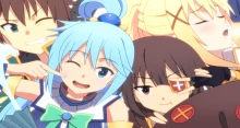 Kono Subarashii Sekai ni Shukufuku wo!: Kono Subarashii Choker ni Shukufuku wo! episodio 1