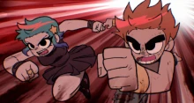 Scott Pilgrim da el salto episodio 8